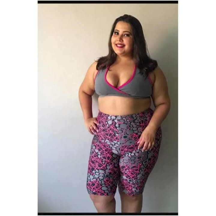 Kit 3 Bermuda Fitness Feminina Academia Suplex Leg Plus Size