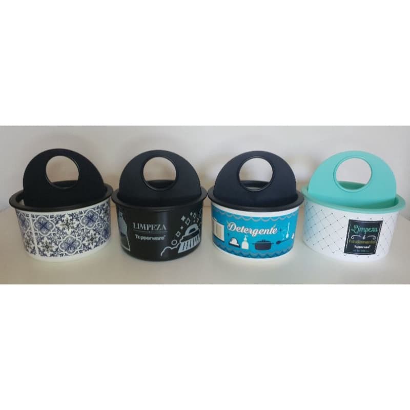 Tupper Clean Porta Detergente estampas variadas - Original Tupperware®