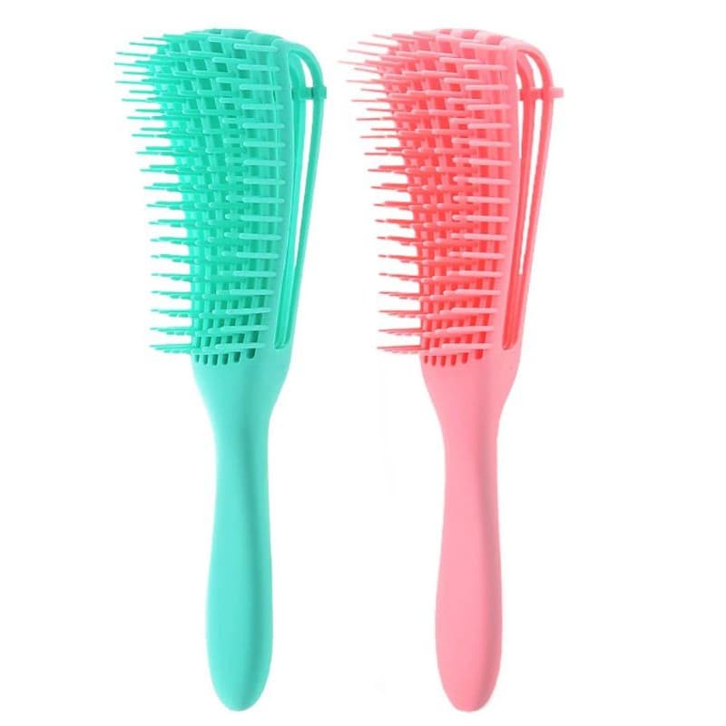 Pente Escova para  cabelo cacheados e crespos  escova  tipo polvo