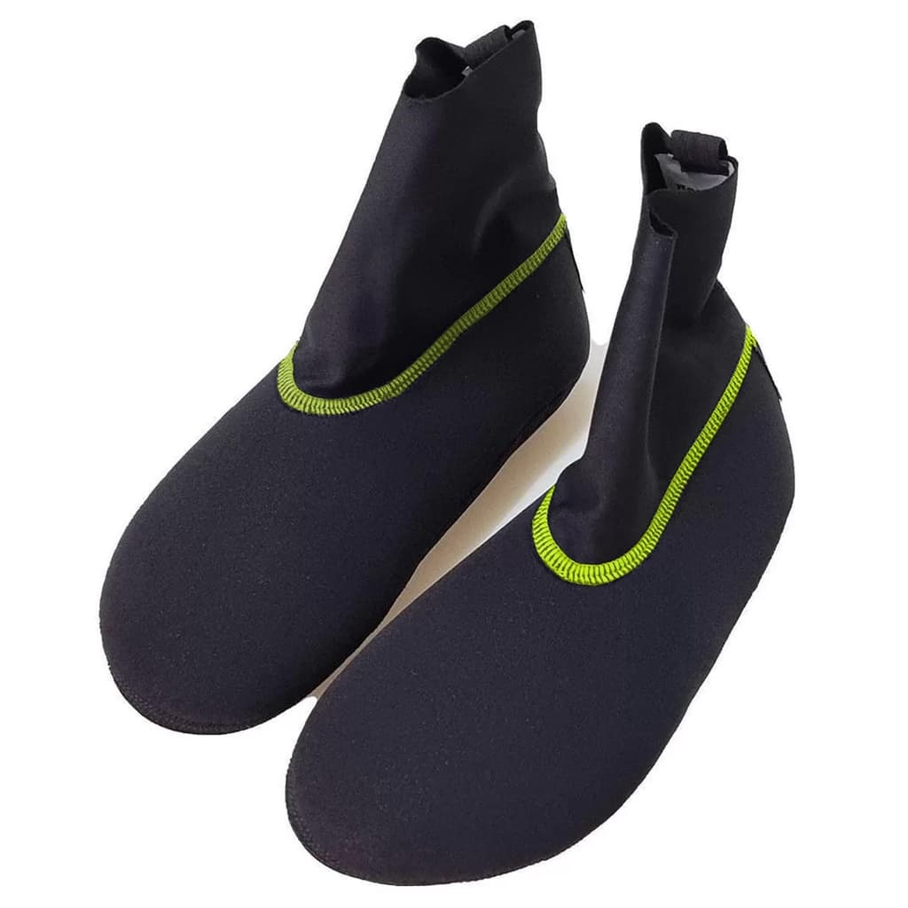 Sapatilha Beach Tennis Neoprene Adulto Realtex Preto/Verde Gg