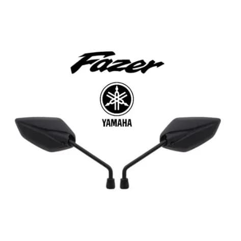Par Retrovisor Espelho Moto Fazer 150 Factor 150 Xtz 150 Crosser