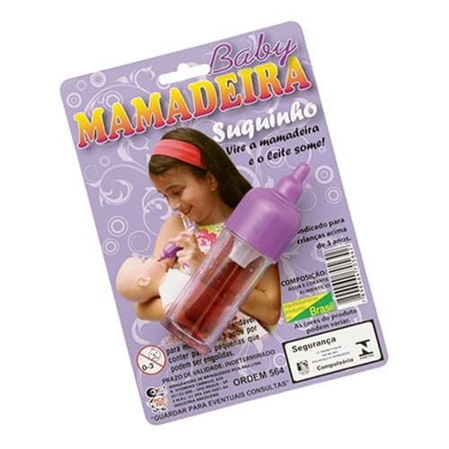 Brinquedo Mamadeira Baby Suquinho Mágico Pica Pau Brinquedos