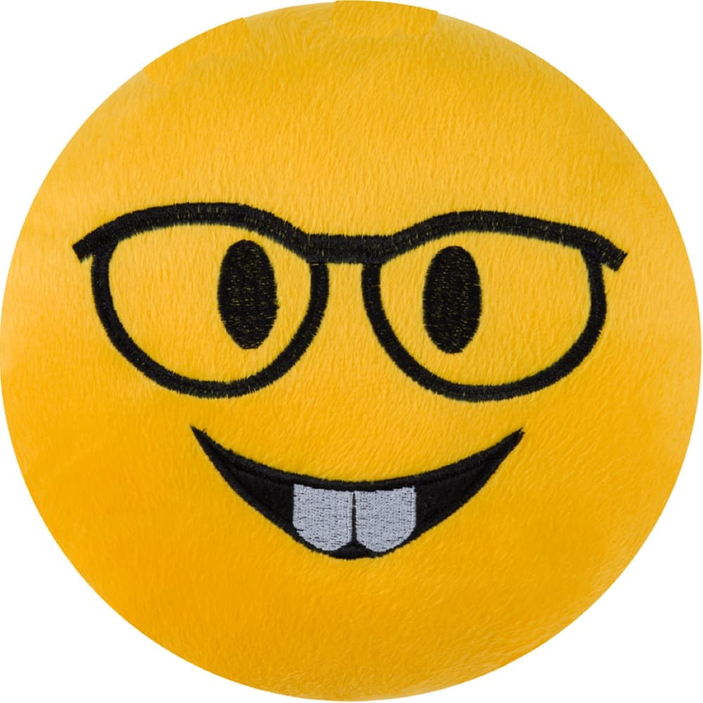 Almofada Emoji Pelúcia 28cm nerd