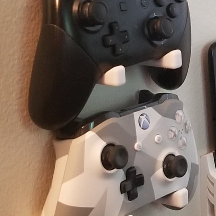 Suporte para controle Painel parede Xbox Playstation Nintendo (Impressão 3D)