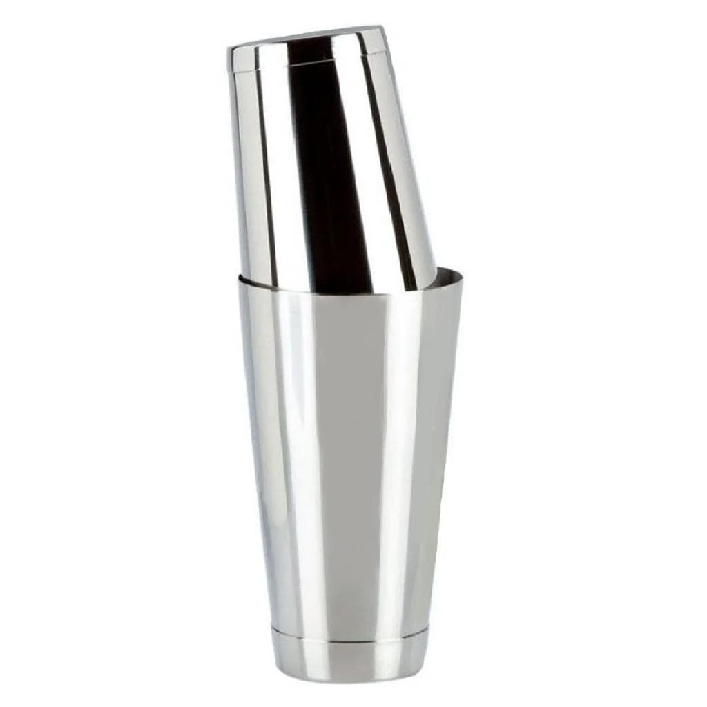 Coqueteleira Boston Bartender Inox Tin 700ml E Mini Tin 500ml Peso Duplo Profissional