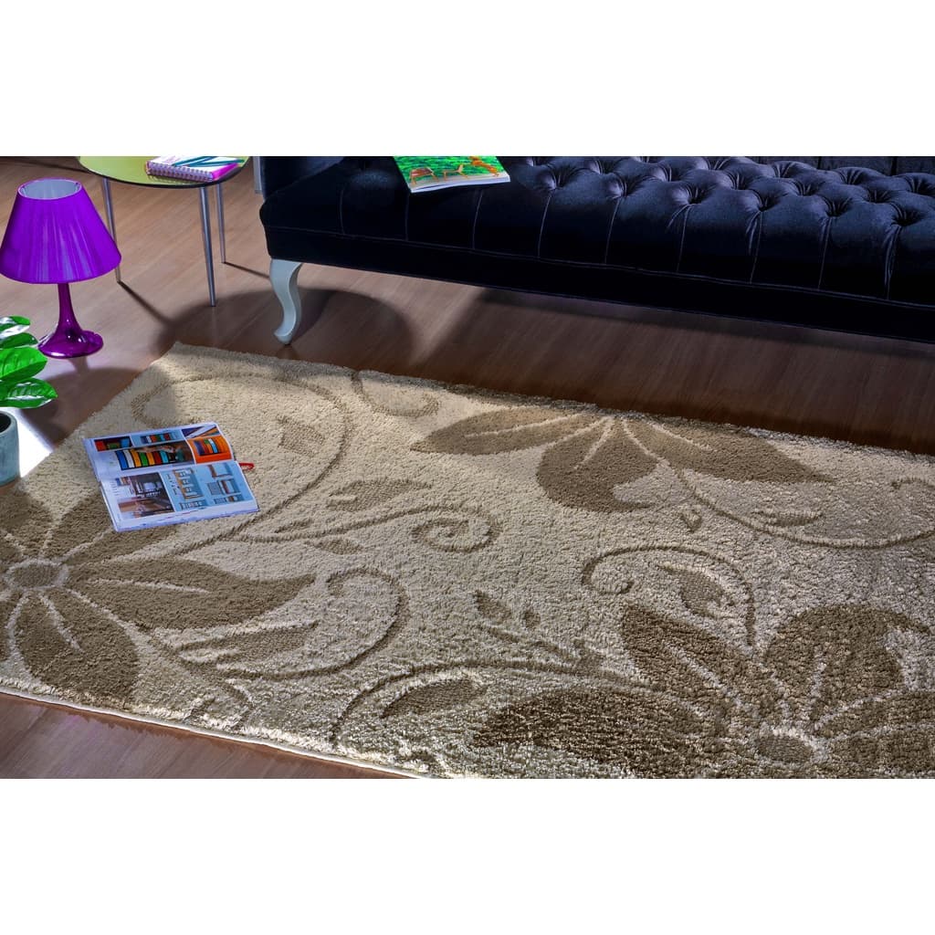 Tapete 2,00 X 3,00 Jazz Pelo Macio Alto E Baixo Relevo Sala Quarto Escritório não Risca Piso Loja Oficial