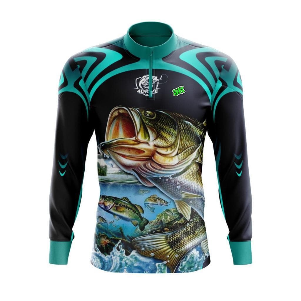 CAMISETA DE PESCA MANGA LONGA MASCULINA