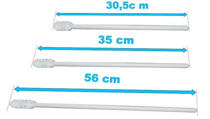 Poleiro Italiano Plástico Branco - Animalplast
