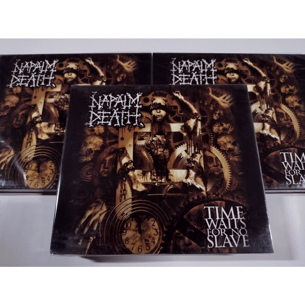 Cd Napalm Death – Time Waits For No Slave – Slipcase novo e lacrado