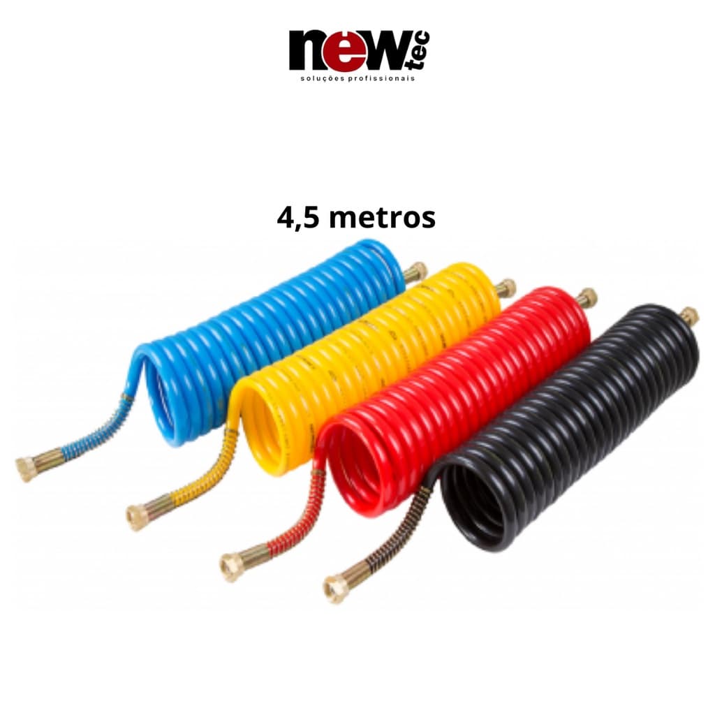 Mangueira Espiral para Caminhão Freio Cavalo/Carreta 4.5 Metros