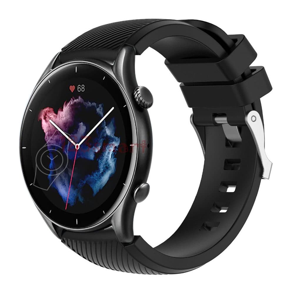 Pulseira de Silicone para Amazfit GTR, GTR 2, GTR 3, GTR 4, Stratos, S1, Bip 5, Cheetah