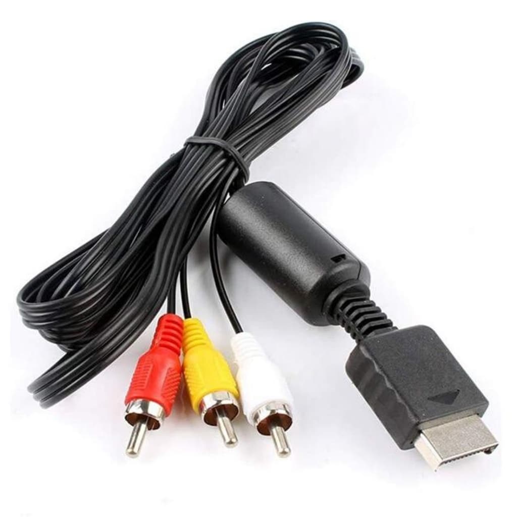 Promoção Cabo Av Rca PS1 , PS2 , PS3 Audio e Vídeo 2M
