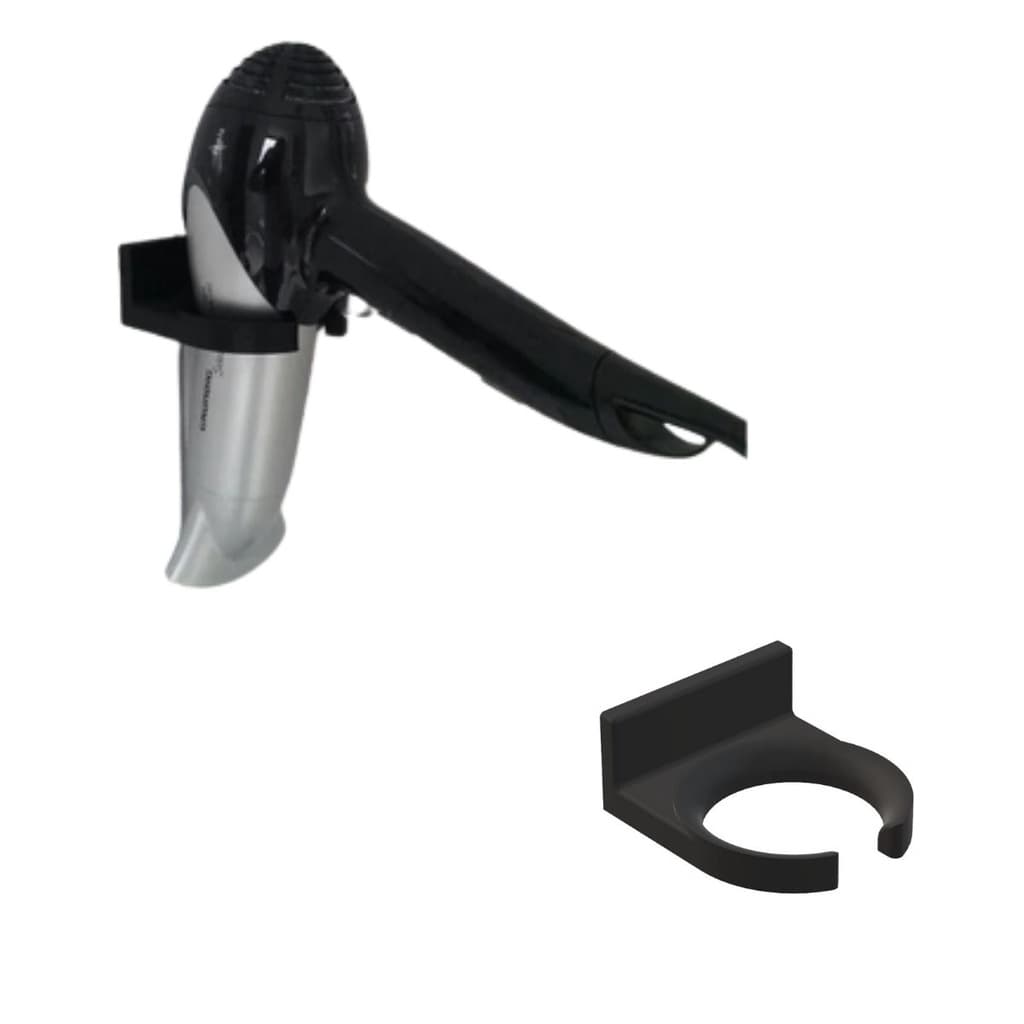 Suporte Para Secador De Cabelo + Parafusos 1 Unidade