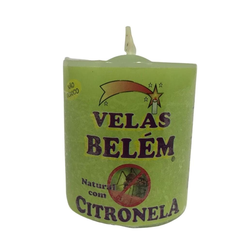 Vela de Citronela Espanta Mosca e Mosquitos Velas Belem