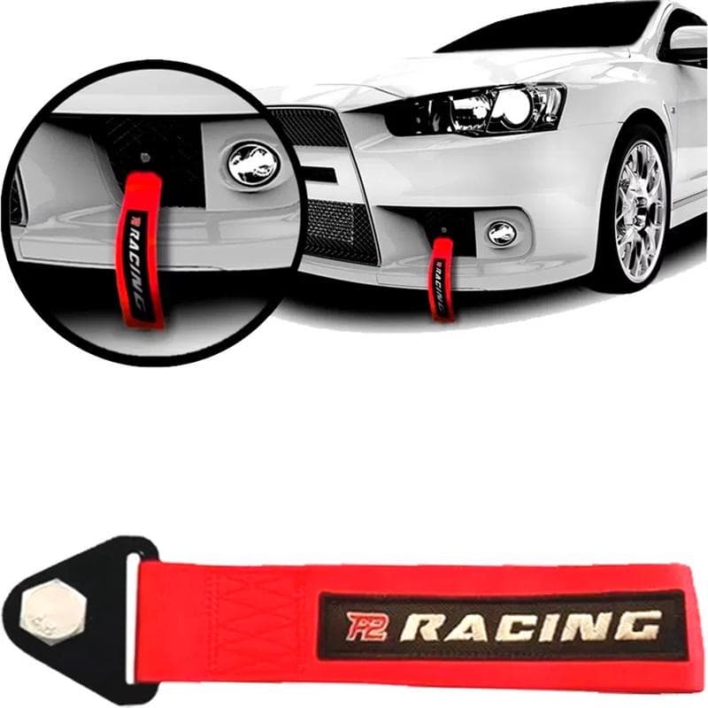 Cinta Reboque Engate Vermelho Tow Strap