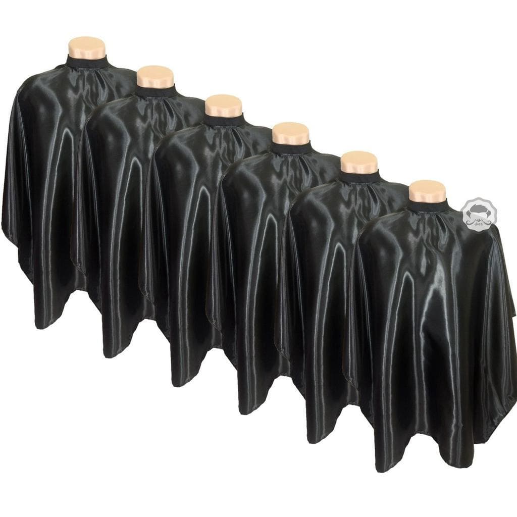 Kit 6 Capas de Corte Barbeiro Cabeleireiro c/ Zíper Atacado para Revenda Varias Cores Envio Imediato