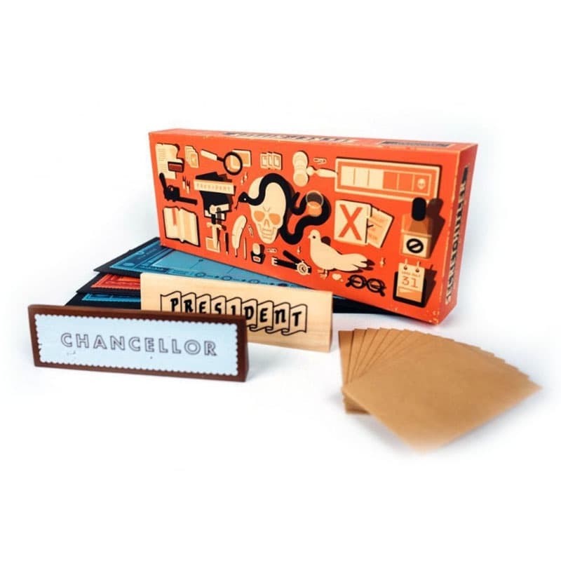 Jogo De Cartas De Secret Hitler Para Five To Dez Jogadores Versão Em Inglês