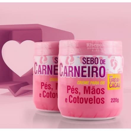 Creme Sebo de Carneiro Pés, Mãos e Cotovelos 220g cada