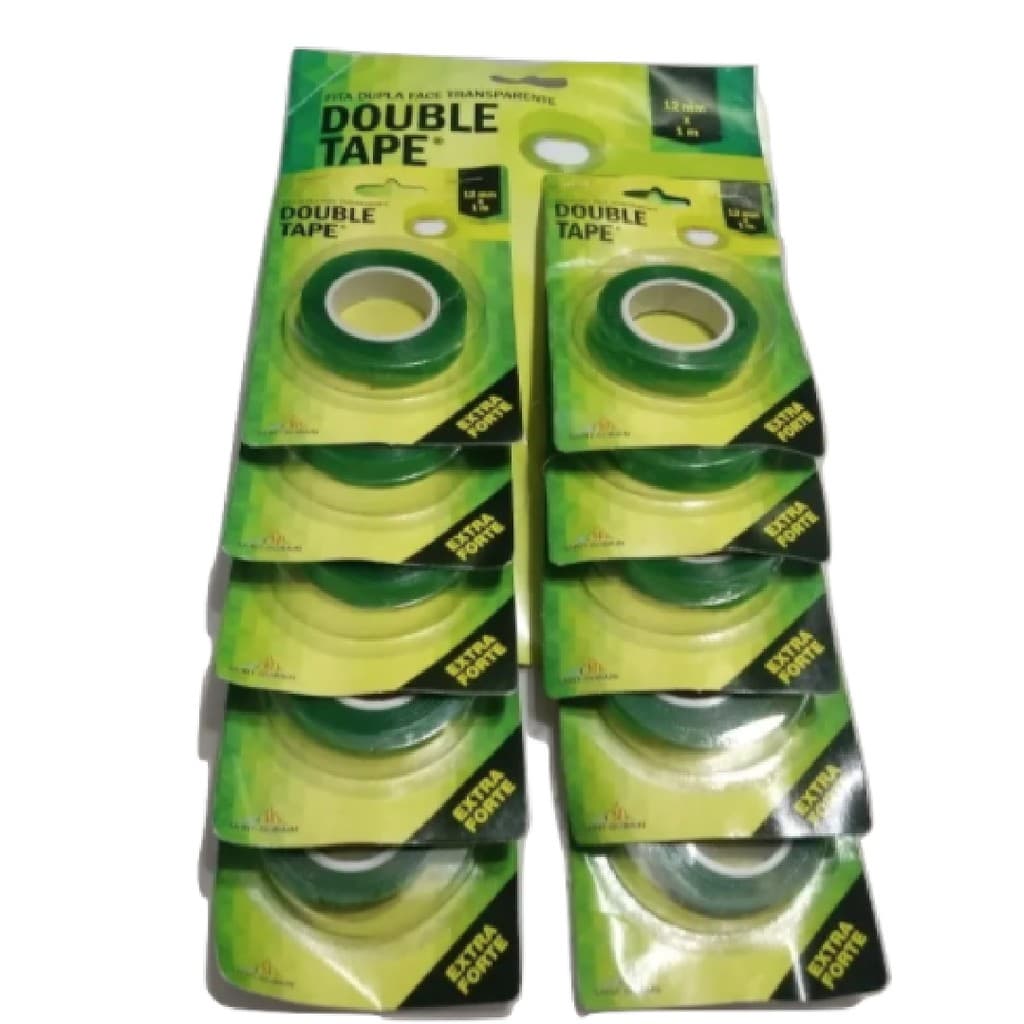 Fita Dupla Face Atacado Cartela Double Tape Saint-Gobain Cartela com 10 Unidades