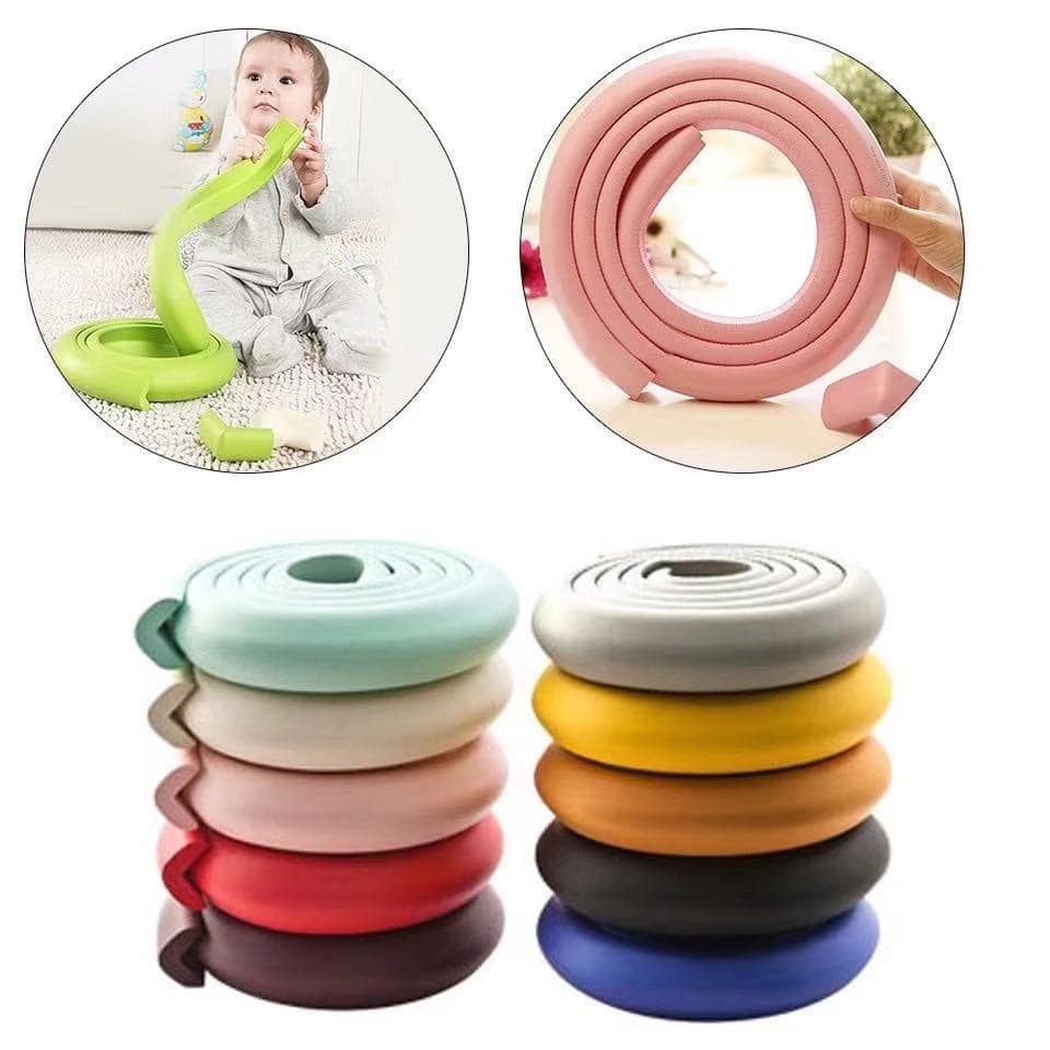 Protetor De Quina 2m Anti-Colisão Para Segurança De Bebê Crianças / Proteção De Mesa Do Bebê Borda E Canto Guardas Bumper Protector/Protetor Quina Canto Bebe Borda Cantoneira 2m Fita Dupla face