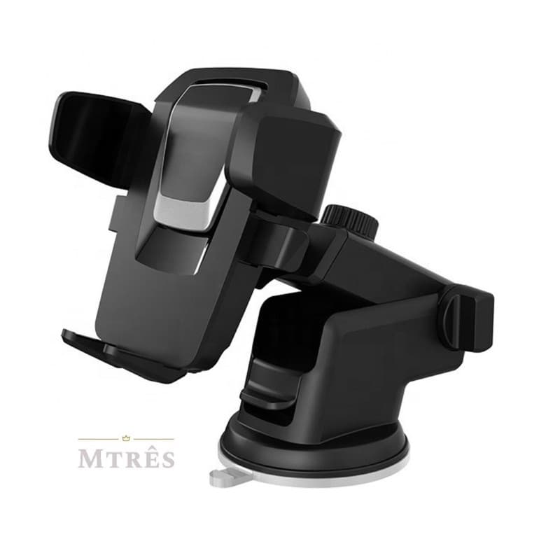 Suporte para Celular no Carro com Ventosa com sistema de travamento | O mais vendido