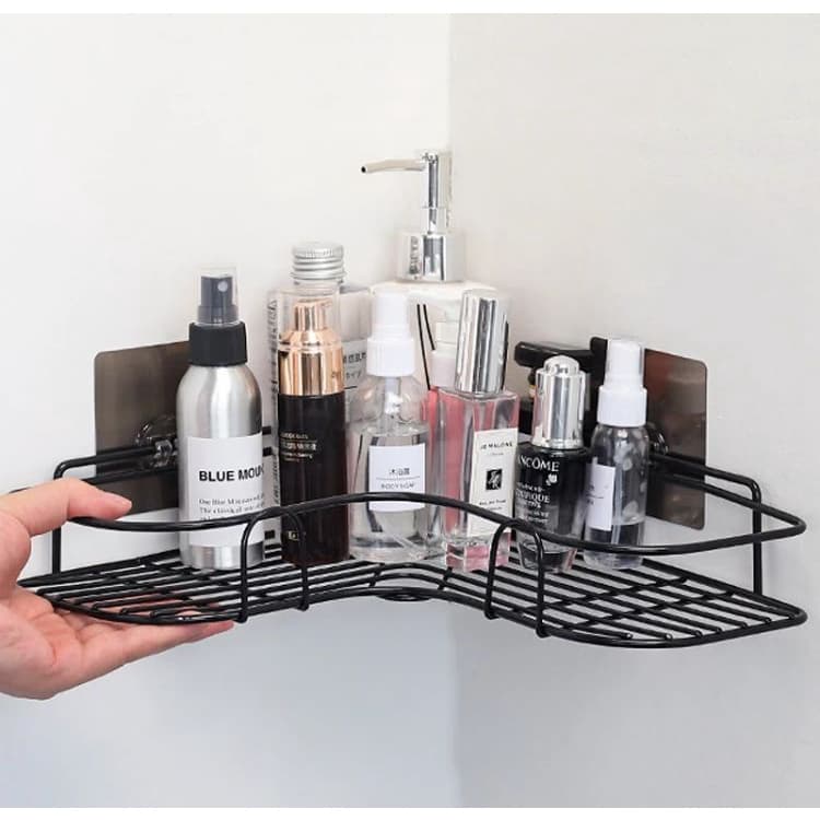SUPORTE PARA SHAMPOO PARA USO NO BANHEIRO NA PAREDE de aço suporte organizador multiuso