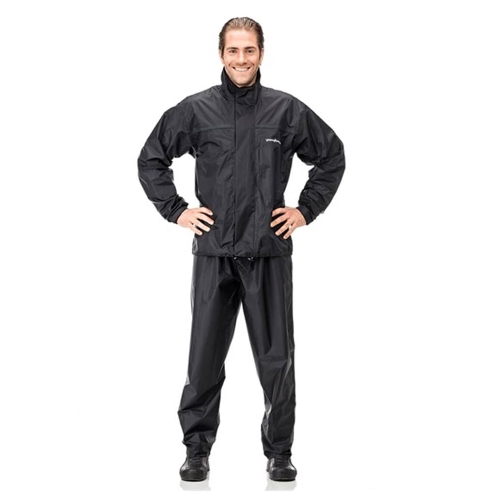 Capa De Chuva Conjunto Traje Impermeável Mototáxi Motoqueiro Motoboy Reforçado Nylon Premium Pantaneiro Com Gola