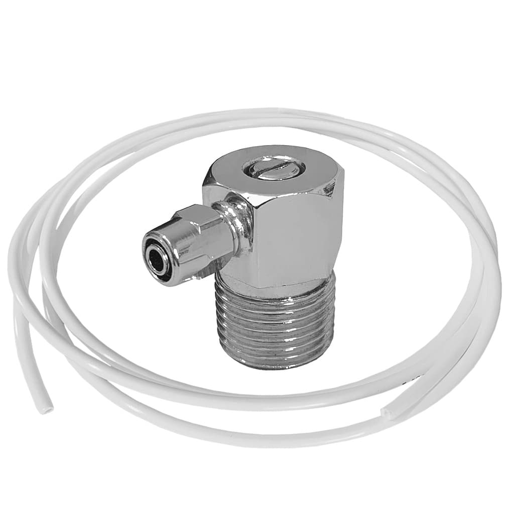 Adaptador Para Filtro Com Regulagem 1/4 6mm + 2 Metros De Mangueira