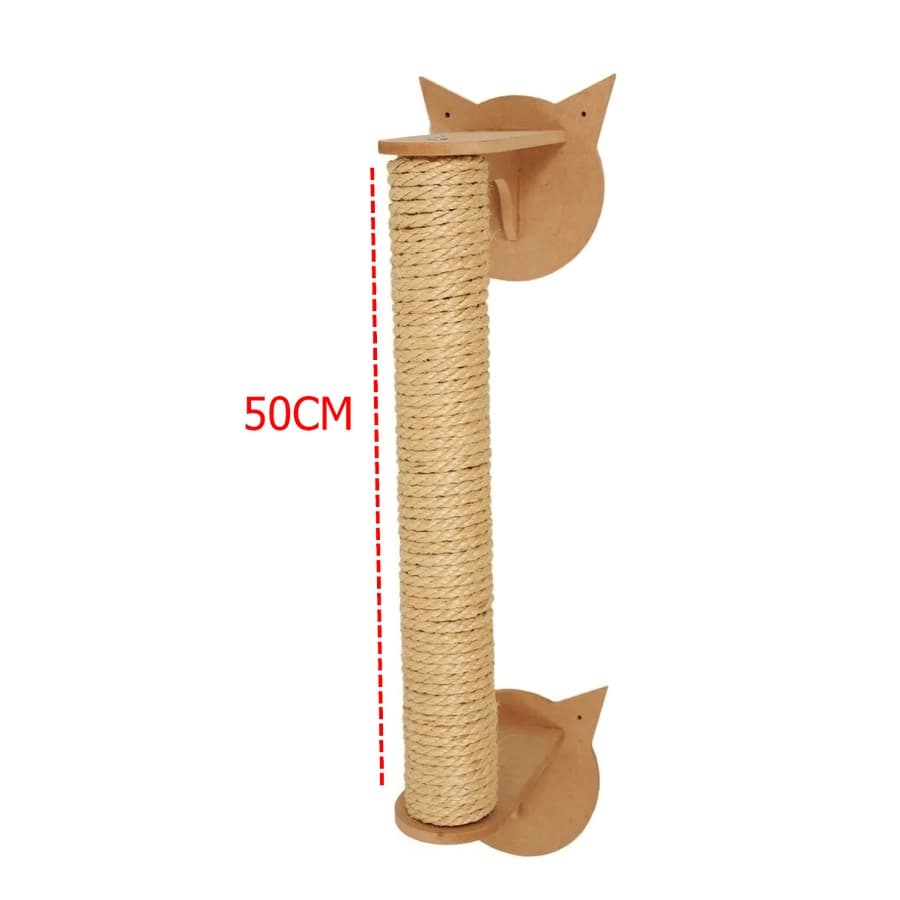 Arranhador Brinquedo Para Gato Grande Poste 50 Cm Altura