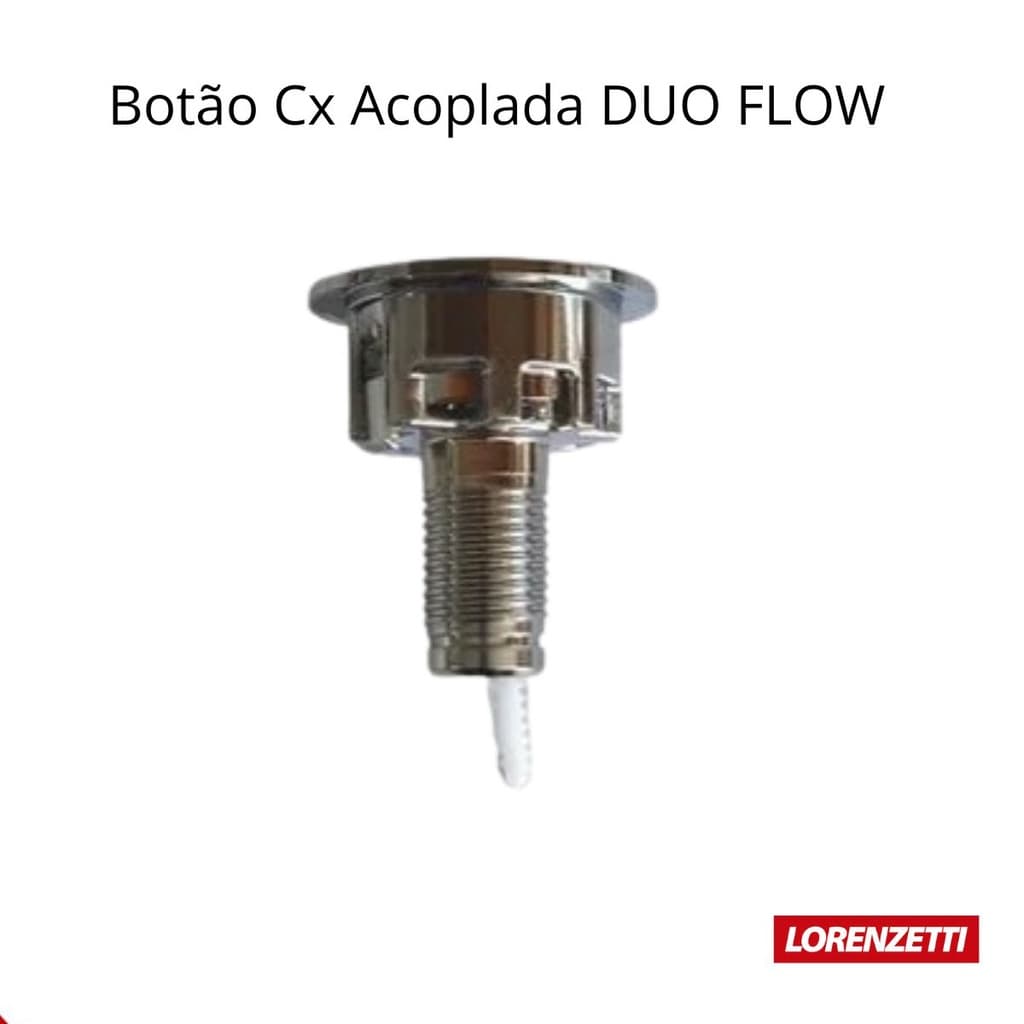 Botão Duplo Acionamento Caixa Acoplada Fiori Lorenzetti / Deca Similares Original Duo