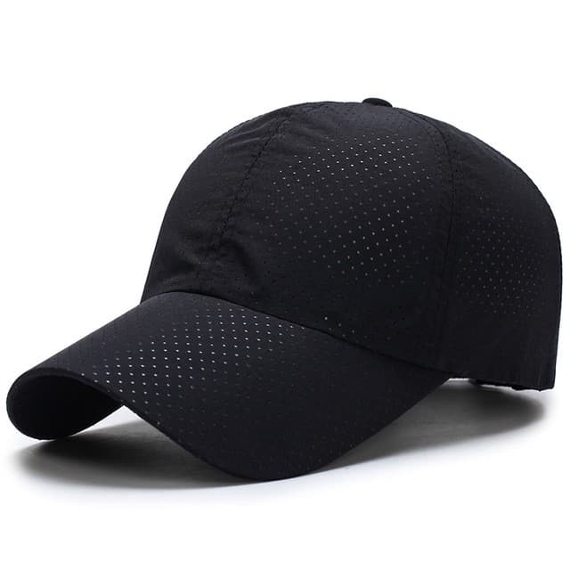 Boné De Beisebol Snapback De Bolinhas Pretas Casuais FLB jnp