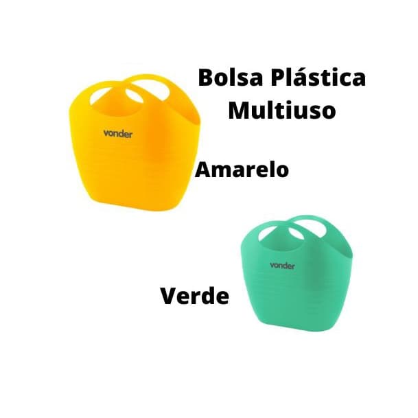 Bolsa plástica 8,5 l multiuso Vonder
