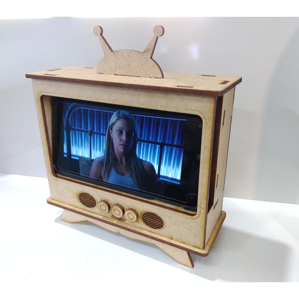 Suporte Celular TV MDF