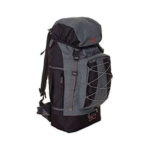 Mochila Trilhas E Rumos 50 Lts Cinza Com Preto