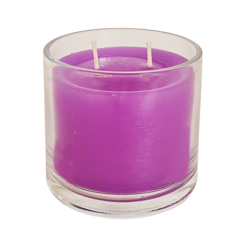 Vela Aromática Perfumada Lavanda Copo 265ml - Velas Da Jú