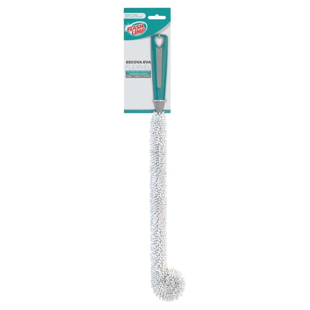 Escova Lava Taças, Copos, Decanter, Mamadeira - Flashlimp
