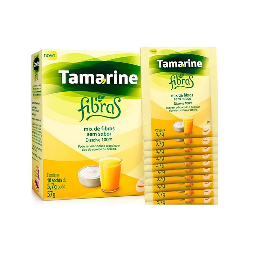 Tamarine Fibras 10 Sachês 5,7g Cada