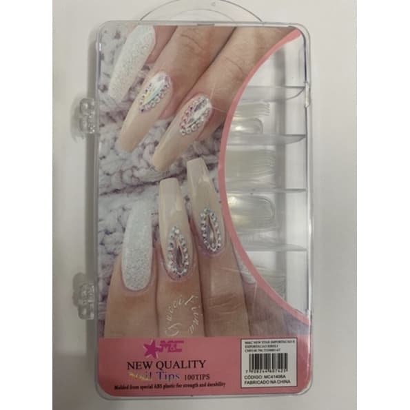 Unhas Bailarina Transparente