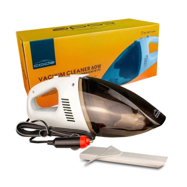 Aspirador Pó Portatil  Preto 60w 12v Carro Automotivo Aspirador Pó