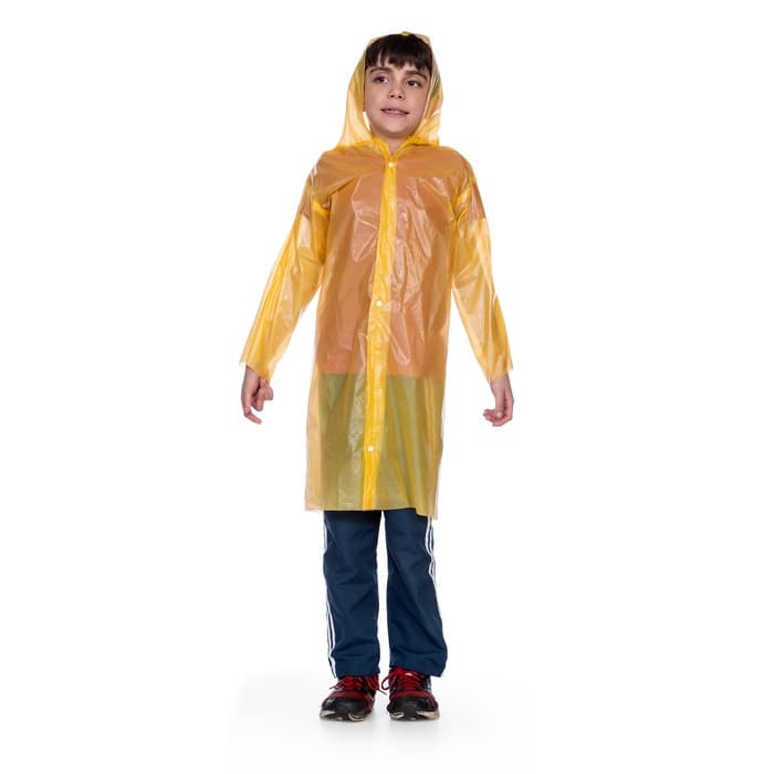 Capa de Chuva Polietileno Infantil diversas cores