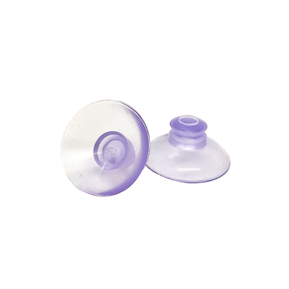 Ventosa de Silicone Transparente 20mm com 2 unidades Mr. Home
