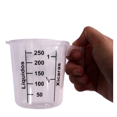Jarra Medidora Graduada 250 Ml C/ Alça