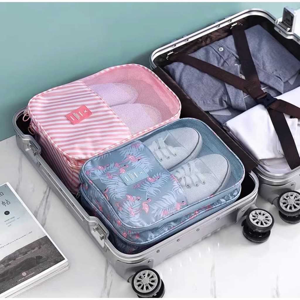 Necessaire Organizador Bolsa Porta Sapato Mala Academia Viagem  Organizadora Armário Gaveta