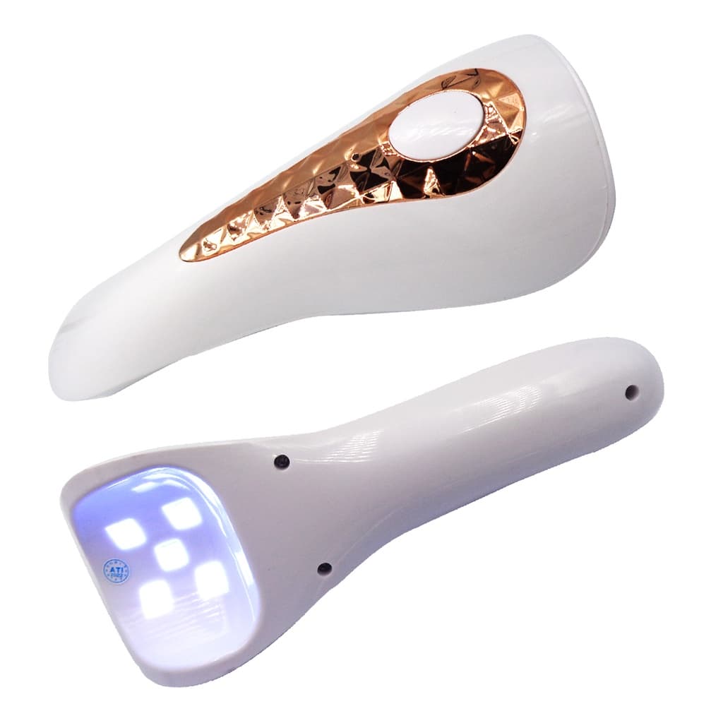 Mini Cabine Recarregável Led Uv Portátil Pra Unha Em Gel 18W