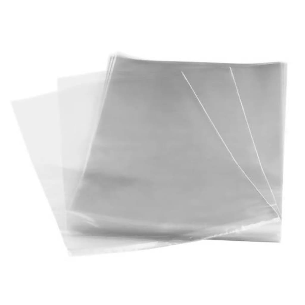 Saco Grande 80x100cm Embalagem Presente Transparente Celofane 50 Unidades Selagem a Calor