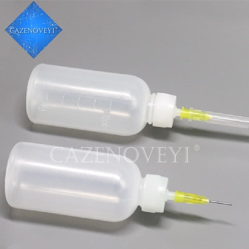 2 PCS 100ml 30ml 50ml Frasco Aplicador De Cola De Precisão Com Ponta De Agulha Frascos Conta-Gotas Líquidos Em Estoque