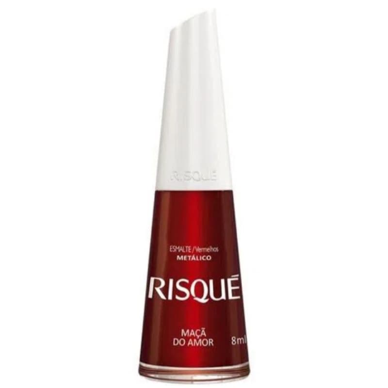 Esmalte Risqué Metálico Maçã do Amor