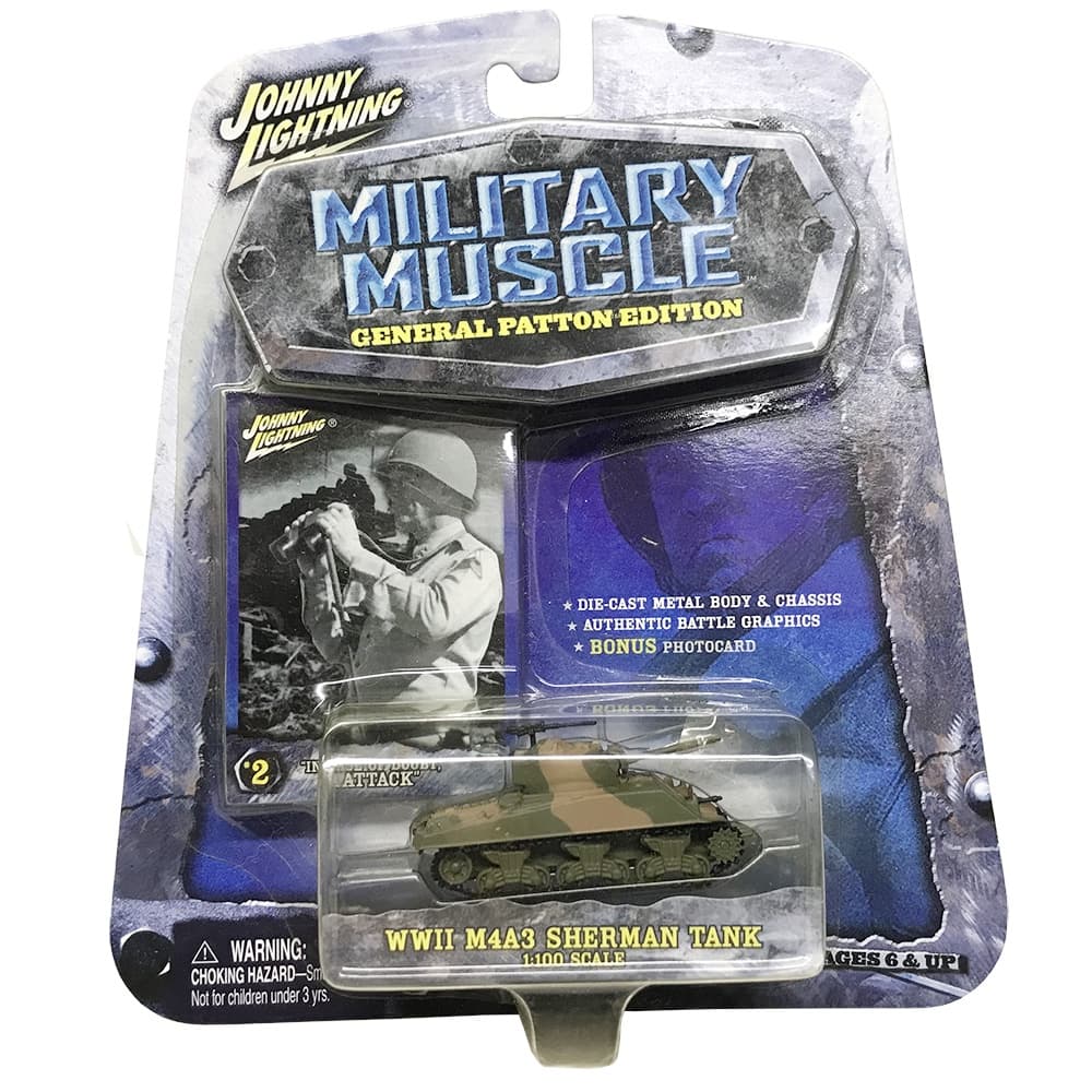 JOHNNY LIGHTNING WWII M4A3 Sherman Tank