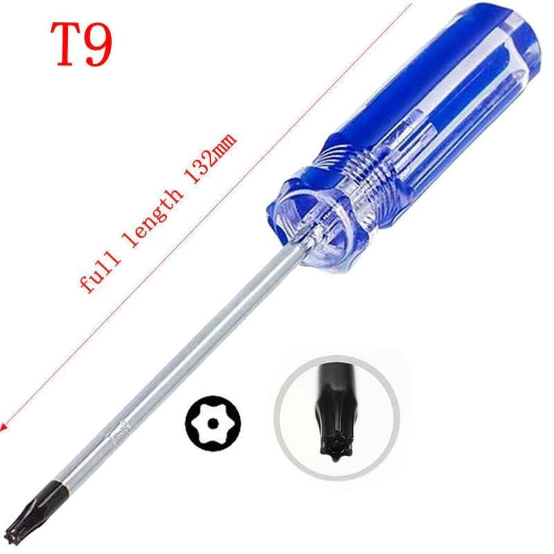 Chave Torx T9 com Furo PS4 XBOX 360 iMac 01526