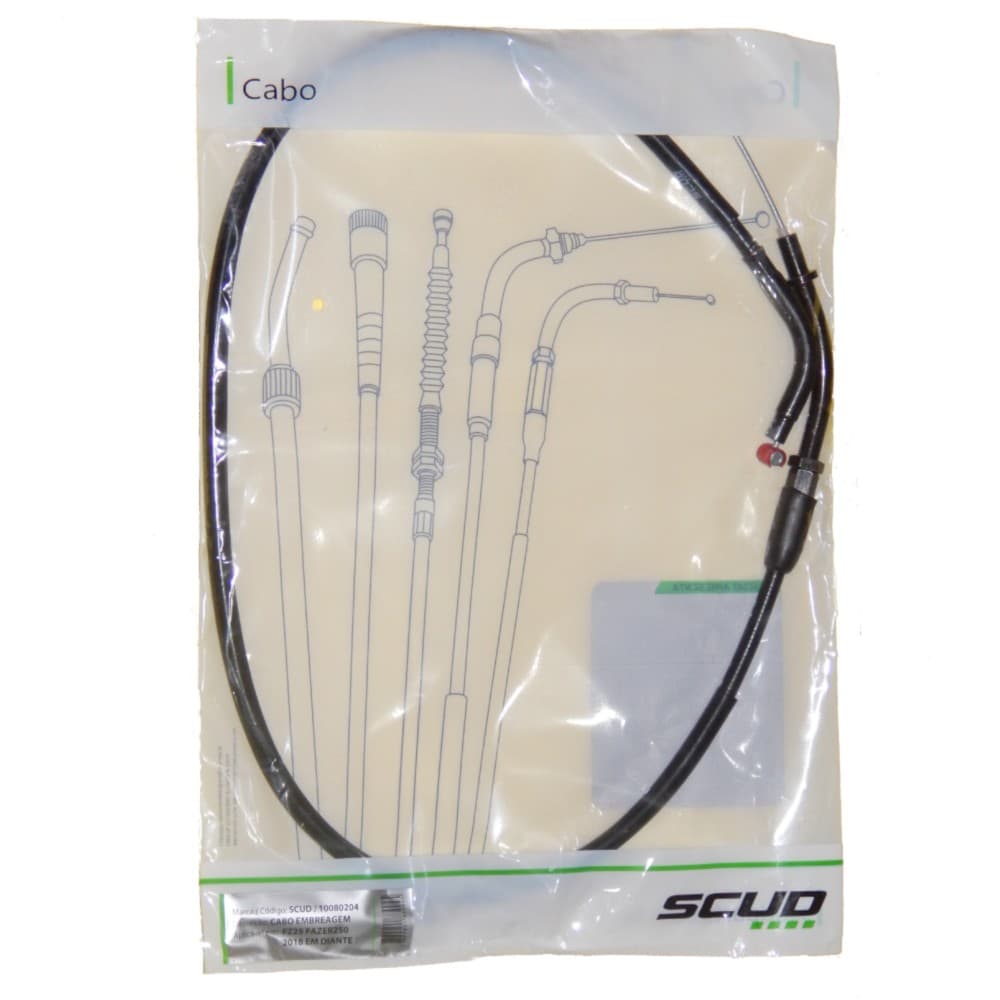 Cabo De Embreagem para Moto Fz25 Fazer 250 2018 Scud